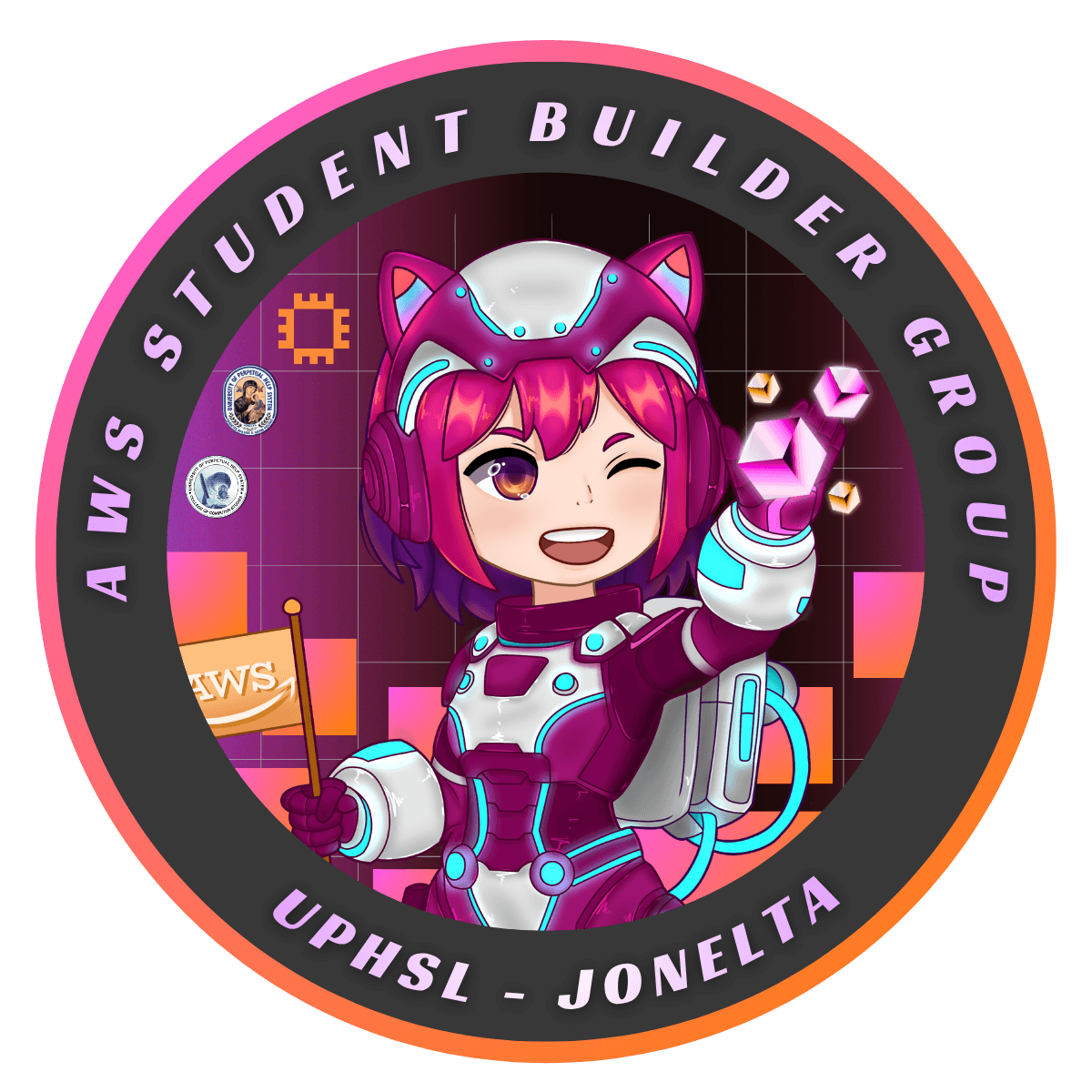 AWS Student Builder Group — UPHSL logo